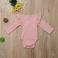 Newborn Baby Girl Boys Long Sleeve Romper Jumpsuit Bodysuit One-pieces Clothes Bodysuit One-pieces  Sweater Clothes