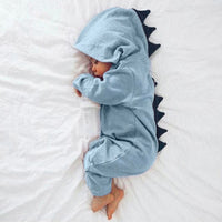 baby bodysuit Newborn Infant Baby Boy Girl Dinosaur Hooded Romper Jumpsuit Outfits Clothes roupa infantil7.041gg